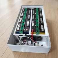 Boîtier de batterie DIY Mimkhc 15kWh 17kWh 280Ah 314Ah LiFePO4 16S 48V Kit ESS domestique 200A BMS intelligent LCD CAN RS485 IP54 DDP Stock UE