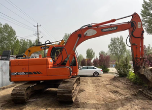 Excavatrice sur chenilles Doosan DX150LC-9C 15 tonnes Bonne performance de travail avec moteur central Engrenage de boîte de vitesses à prix économique - Product Image 2