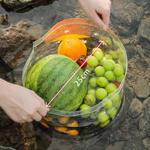 Bassin d'eau spécial de modèle de chat portable pliable de film <span class=keywords><strong>souple</strong></span> transparent avancé de PVC pour des pique-niques extérieurs - Product Image 1