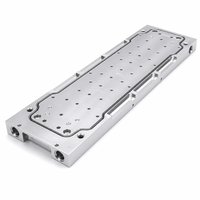 Pièces usinées sur mesure en aluminium 6061 chromé, usinage de prototypes, fourniture directe d'usine pour composants aérospatiaux