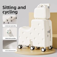2025 nouveaux bagages pour enfants avec porte-gobelet petite valise pour enfants boîte à tige de poussée à main forte en gros