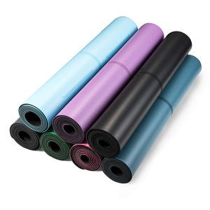 Tapete de Yoga de Caucho PU Ecológico, Brillante, Antideslizante, con Grabado Láser, 4 mm, 5 mm, Personalizado, de Caucho Natural - Product Image 6