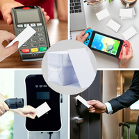 Impresoras de Tarjetas de Identificación al por Mayor, Tarjetas de PVC RFID en Blanco para Membresías y Hoteles, Resistentes al Agua, con Colores Personalizables