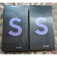 Teléfono Inteligente S21 5G Usado, 128 GB, Desbloqueado, Versión Estadounidense, 12 GB de RAM, Compatible con S Pen