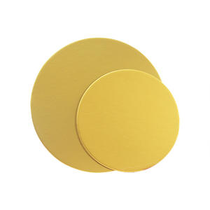 도매 골든 라운드 논그레인 논스틱 스무스 기본 포장 케이크 매트 (생일 케이크용, 웨스트 포인트) - Product Image 2