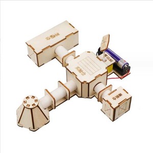 MARS thăm dò cơ sở khoa học thí nghiệm <span class=keywords><strong>Kit</strong></span> trẻ em mẫu giáo hơi nước thủ công mỹ nghệ DIY khám phá hành tinh hàng không Đồ chơi - Product Image 2