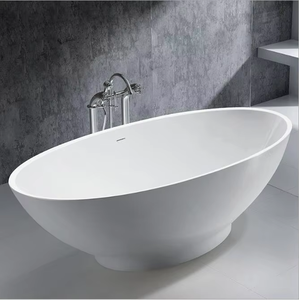 Nuovo Design Freestanding vasca da bagno in acrilico acrilico con grande spazio interno ovale vasca da bagno portatile per adulti e Baby - Product Image 5