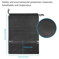 Emballage de chaussures Non tissées, personnalisé, pochette à cordon, sac de voyage de sport
