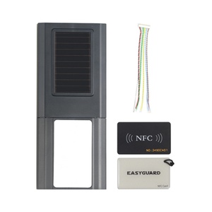 EASYGUARD Llave Digital para Smartphone con Energía Solar Recargable y Bloqueo/Desbloqueo NFC, Compatible con Llave de Coche, Tamaño PCB 57x44x7mm con Botón de Presión - Product Image 1