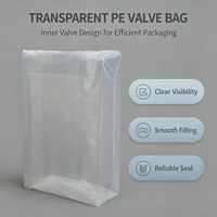 Sacs à valve en LDPE de qualité alimentaire pour chips, lait, aliments pour animaux et sucre - Emballage hygiénique étanche et thermoscellable pour lignes automatiques