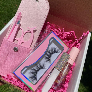 Giá Bán Buôn Nhãn Hiệu Riêng 3D Mink Strip Lông Mi Bao Bì Tùy Chỉnh Mink Lashes Trang Điểm Eyelash Extension Les Cils - Product Image 4