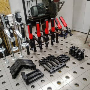 Banco da lavoro antistatico resistente prezzo produttore tavolo di saldatura con utensili di manutenzione tavolo di posizionamento officina ufficio - Product Image 4