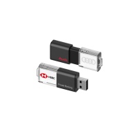 USB Flash Drive plastik gaya baru USB 2.0 2GB 4GB 8GB 16GB 32GB 64GB 128GB perusahaan hadiah cetakan Logo Stik USB memori Pendrive