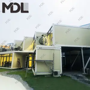 Prefab Flat Pack Container House Container Hospital Hotel Building Container Homes