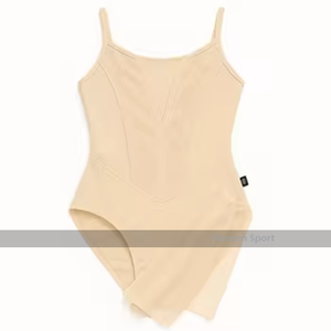 <span class=keywords><strong>Justaucorps</strong></span> de <span class=keywords><strong>danse</strong></span> en maille pour <span class=keywords><strong>femme</strong></span>, <span class=keywords><strong>avec</strong></span> bretelles spaghetti, costume de ballet lyrique pour la scène, tenue de gymnastique personnalisable - Product Image 3