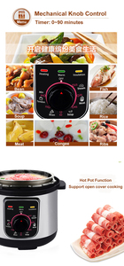 Nồi áp suất điện nồi áp suất nhà máy Ổ cắm điện Nồi áp suất gia dụng đa năng 4L - Product Image 2