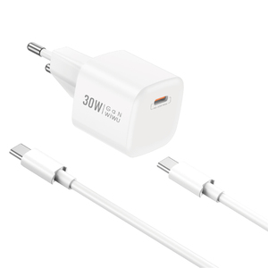WiWU 30W 3A PPS PD Chargeur rapide universel Type-c QC2.0 QC3.0 <span class=keywords><strong>Adaptateur</strong></span> pour <span class=keywords><strong>iPhone</strong></span> Portable UK EU Chargeur de voyage <span class=keywords><strong>Prix</strong></span> de gros - Product Image 2