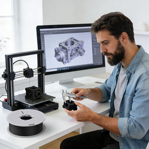 Filamento PLA de 1.75mm, 1KG, Recarga de Filamento 3D en Bobina de Plástico Flexible de Múltiples Colores para Impresora 3D Bambu Lab - Product Image 5