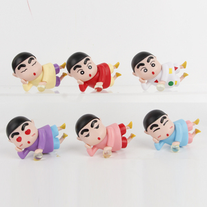 Crayon Shin Chan Series Dibujos animados japoneses Periférico Ropa de moda Ingredientes Shin Chan Estatuilla Modelos Adornos - Product Image 2