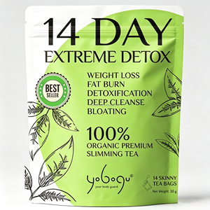 Thé détoxifiant aux herbes, cure de 14 jours pour une silhouette mince, Teatox détoxifiant - Product Image 3