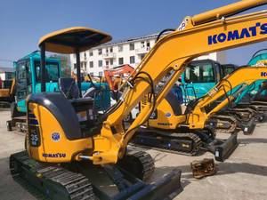 Original Japan Built Komatsu PC35MR 3Ton Mini <b>Excavator</b> | Compact Hydraulic Digger for Kawasaki Hydraulic Pump - Product Image 4