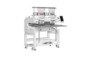 Machine à broder industrielle domestique à double tête informatisée pour casquettes plates, t-shirts et vêtements, 15 aiguilles - Product Image 3