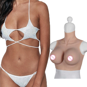 Sexy silicona Arge pechos falsos travestis Artificial C Copa Sissy mujer silicona pechera <span class=keywords><strong>Senos</strong></span> Falsos forma de pecho - Product Image 3