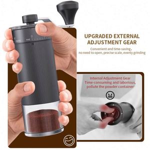 Molinillo de Café Manual Portátil Mini con 40 Ajustes, Carcasa de Plástico para Auto, Hotel y Uso al Aire Libre - Product Image 2
