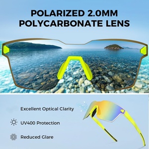 Gafas de Sol Deportivas al por Mayor, 100% Protección UV, Gafas de Ciclismo Personalizadas para Hombre - Product Image 3