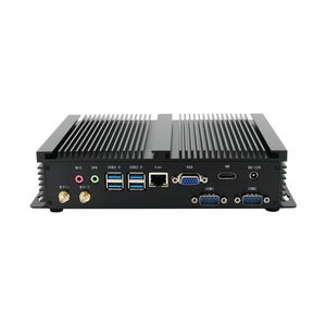 Mini PC Industriale EGLOBAL con Processore Intel Core I7-10510U, 7USB+2COM+1LAN+1LED+VGA+HD, <span class=keywords><strong>2</strong></span> <span class=keywords><strong>DDR3</strong></span> MAX <span class=keywords><strong>16GB</strong></span>, Senza Ventola, Nuovo, Spina US/EU - Product Image 1