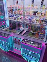 Machine de jeu d'arcade à monnayeur en métal et plastique, type boîte surprise, avec support anglais et chinois, pour parcs d'attractions