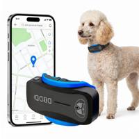 Collar de Silicona para Perros y Gatos con GPS, Rastreo en Tiempo Real, Alertas de Geocerca, Luz LED, Alerta Sonora, Monitor de Salud, Diagnóstico IA, 4G Celular