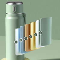 Flacon thermos sous vide isolé pour étudiant portable avec affichage de la température SS 316 degrés montre une bouteille d'eau pour la rentrée des classes