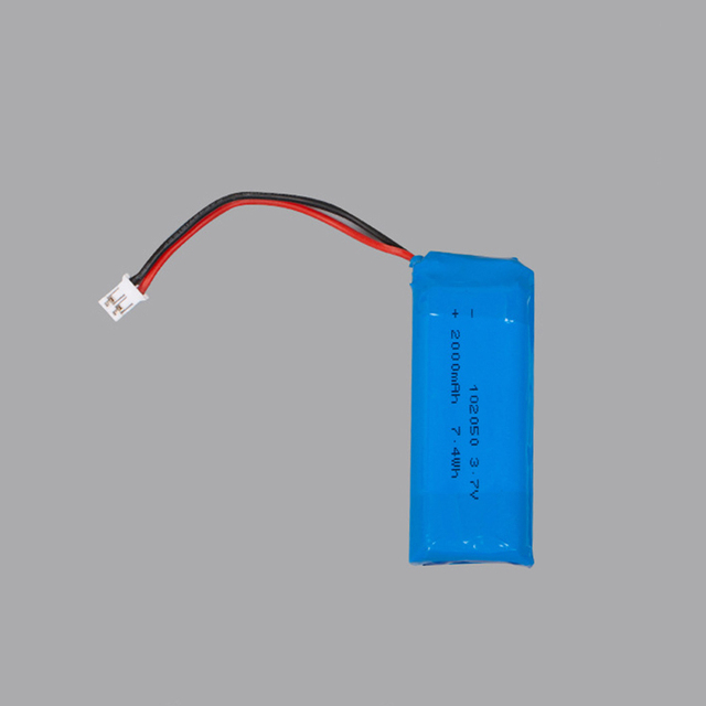 Free Sample Rechargeable Battery 102050 1S2P 3.7V 2000mAh Lithium Lipo Battery Pack for Handheld Powerbank