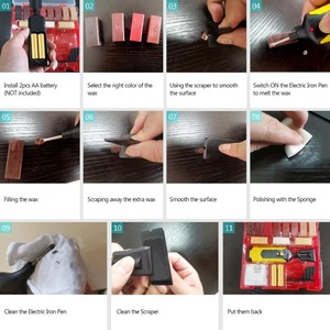 Sàn & đồ nội thất gỗ Scratch Covers & removers gỗ cứng Laminate sàn gỗ vết nứt phục hồi sửa chữa Kit - Product Image 3