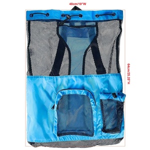 <span class=keywords><strong>Sac</strong></span> à <span class=keywords><strong>dos</strong></span> décontracté de haute qualité, grande taille, avec poche à chaussures, poignée et sangles en maille à cordon de serrage, durable - Product Image 5