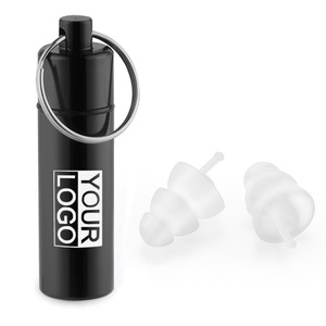 Nhà máy bán Silicone nút tai biểu tượng tùy chỉnh tai cắm giảm tiếng ồn biến giảm tai cắm - Product Image 1