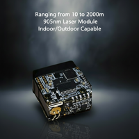 Sensor de Medición de Distancia Láser DToF XD-S2000 905nm 2000m, Módulo Fotoeléctrico para Minería a Cielo Abierto, Monitoreo de Presas, UART