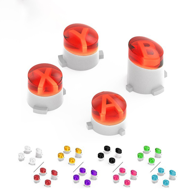 Replacement Repair Buttons ABXY Mod Kit Joystick for Xbox One S X Elite 1 2 Controller