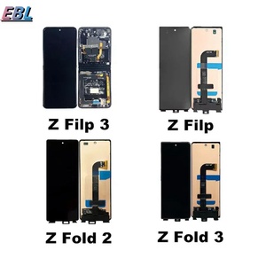 삼성 갤럭시 Z 플립 2 3 4 5g ecran pantalla 폴드 디스플레이를위한 원본 화면 휴대 전화 <span class=keywords><strong>LCD</strong></span> - Product Image 6