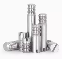 Goupille cylindrique à filetage externe en acier inoxydable 304, vis sans tête à pas variable, goupille axiale