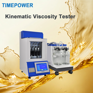 Il viscosimetro cinematico accurato per la misurazione del viscometro per liquidi trasparenti opachi Include olio combustibile pesante leggero ASTM D7279 - Product Image 1