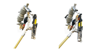 Seccionador Electrónico Trifásico de CA de Media Tensión FDK de 15 kV, Desconectador Seccionador Montado en Poste para Exteriores