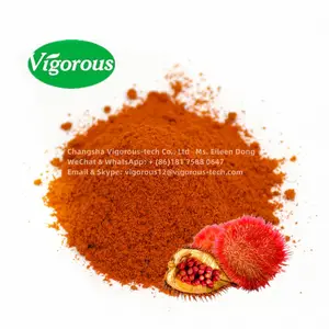 纯天然着色剂红木籽提取物Bixa orellana 100% 纯红木粉食品色素