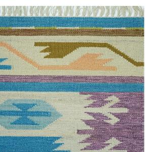 Alfombra de Lana Moderna y Elegante, Rectangular, de Gran Tamaño, Antideslizante, Antibacteriana, Hecha a Mano, para Interiores - Product Image 3