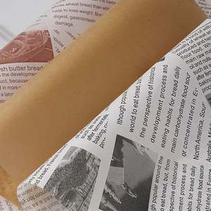 Feuilles de cuisson en silicone antiadhésives prédécoupées sur mesure 16x16 cm, papier sulfurisé jetable pour le pain et l'alimentation - Product Image 5