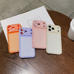 Funda de Lujo con Brillantina, Diamantes y Perlas para iPhone 17 Pro Max 16 15 14 13 12 Air, Carcasa Trasera Antigolpes - Product Image 1