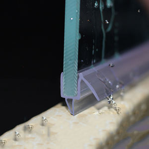 Tira de sellado de <span class=keywords><strong>goma</strong></span> impermeable de extrusión de plástico para puerta de <span class=keywords><strong>mampara</strong></span> de <span class=keywords><strong>ducha</strong></span> de baño - Product Image 6