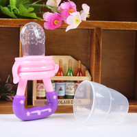 Tétine en silicone sans BPA pour bébé, tétine en silicone, grignoteuse, grignoteuse, nouveau design d'aliments aux fruits frais, alimentation sûre des tétines pour enfants