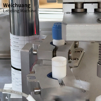 Ligne de production automatique de remplissage et de bouchage de flacons de petite taille en forme de boule pour huiles essentielles